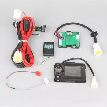 12V 5 кВт Воздушный парковочный отопитель Переключатель с ЖК-монитором / Плата управления / Пульт дистанционного управления / Жгут проводов