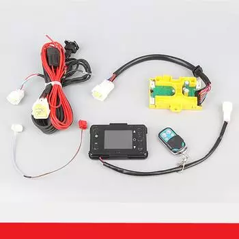 12V 5 кВт ЖК-монитор Переключатель Пульт дистанционного управления Материнская плата Основная плата Комплект жгута проводов датчика для воздушного парковочного отопителя