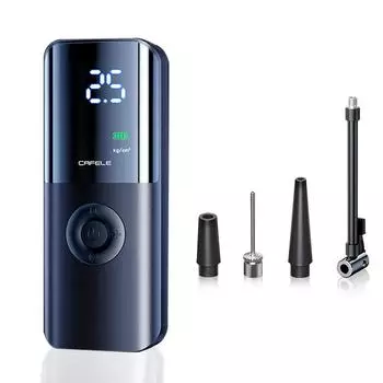 12 В автомобильный воздушный компрессор портативный электрический воздушный насос беспроводной автомобильный шинонасос цифровой велосипедный насос для автомобильных аксессуаров CAFELE