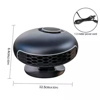 12v Car Heater Fans Windshield Defogging Defrosting Portable Electric Heating Fan Frost Snow Fog Removal Machine For Bus Truck