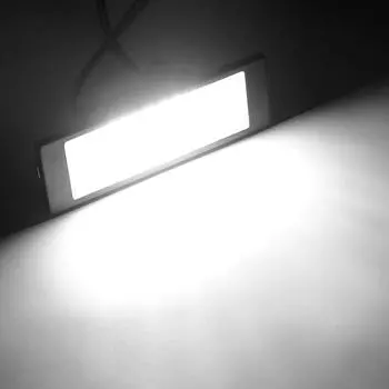 12V Car License Number Plate Lights For BMW E87 E81 E63 E64 E89 Z4 F20 F21 Serie 1 6 Rear Trunk Lamp LED Auto Illumination белый