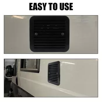12V Caravan RV Fans Fridge Air Vent Side Exhaust Strong Wind Camper Car Cartronics Automobile Accessories For Marine Boat Parts