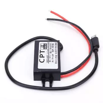 12В до 5В 3А 15Вт CPT DC/DC-Wandlerregler (с USB-Mikro)