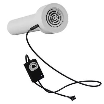 12V Inline Duct Fan Ventilation Fan Exhaust Fan for Grow Tent Airflow Improvement and Ventilation in Homes Space 50MM