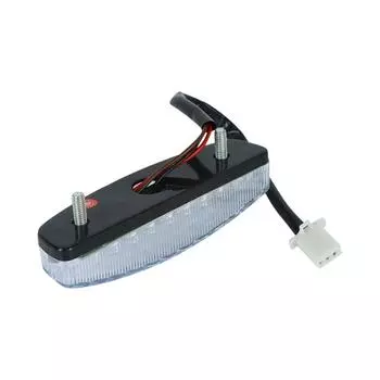 12v Moto Задний стоп-сигнал светодиодные задние фонари Cafe Racer Индикаторная лампа мотоциклетное освещение для квадроцикла, картинга, скутера красный