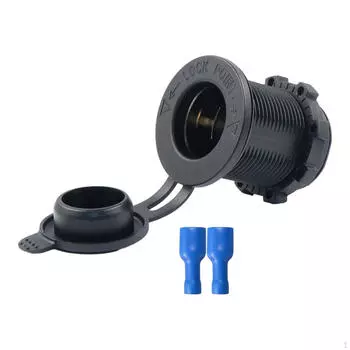 12V Sockets Cover Lighter Car Cigarette Universal Plug Adapter Power Outlet for Auto