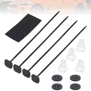 12В Универсальный Подходит Сверхмощный Нейлоновый Электрический Вентилятор Радиатора Охладитель Трансмиссии Монтажный Комплект Запасные Части