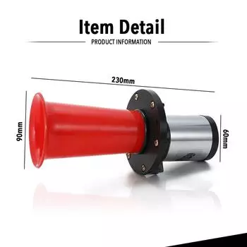 12V Vintage OO-GA Oogah Classical Horn for Ford Model Antique Old Style School T-Ford Chrome 110dB Car Motorbike Car Horn красный