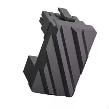 12vhpwr Угол адаптера питания 180° Корпус из алюминиевого сплава мама-папа для 16-контактного разъема 4090 Silvery