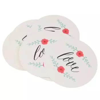 12x10 см бумажных салфеток Doyley Coaster для украшения свадебного стола