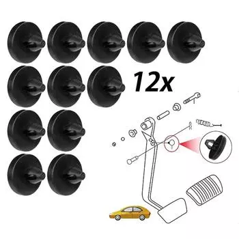 12X Brake Switch Stoppers Light Switch Limiters Brake Pedal Stop Pad 90541-06036
