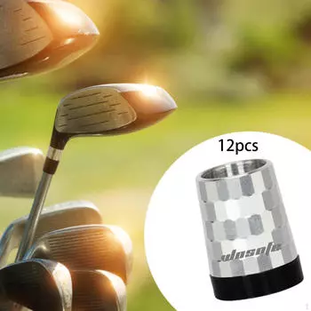 12x Golf Iron Ferrules Club Shaft Lightweight Shafts Accessories Covers End Caps