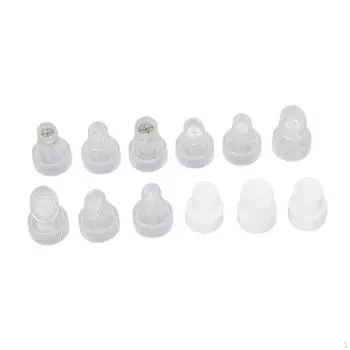 12x насадок для дермабразии лица Портативный водный скраб силикон профессиональный