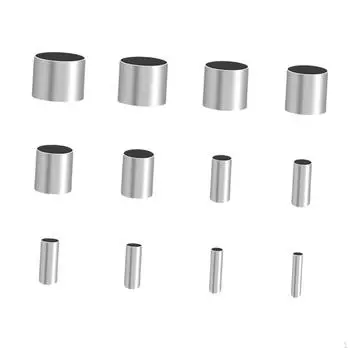 12x Round Clay Decorative Cookie Cutter for Bread Dessert Kitchen