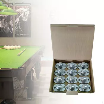 12x выравнивателей ножек для бильярдного стола, выравнивающий подъёмник для футбольного стола, аэрохоккея