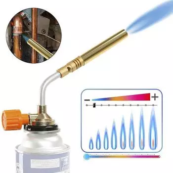 1300 Бутановая газовая паяльная лампа, огнеметная горелка, домашний кемпинг, сварочный инструмент для барбекю