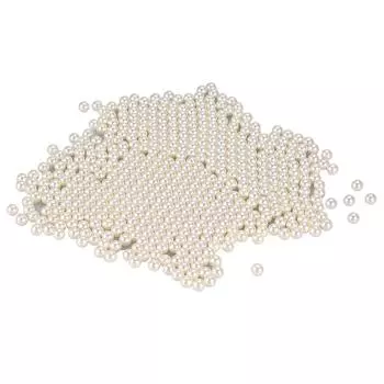 1300 шт./пакет искусственный жемчуг бусины украшения для держателя кистей органайзер для макияжа(белый) белый