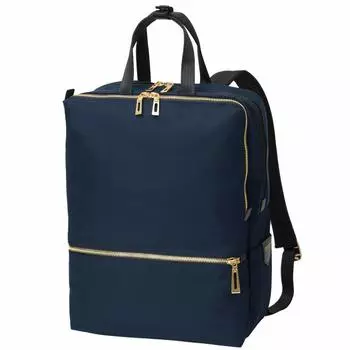 1300MB Рюкзак Синий [Manhattan Passage] (Полуночное золото)