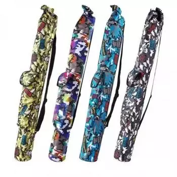 130/140 см сумка для удочек случайный цвет сумка для рыболовных снастей складная сумка для рыбалки утилитарное хранение 1.3m Random One