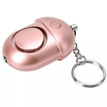 130 дБ персональная охранная сигнализация брелок Rosy Emergency Survival Anti Rape Siren со светодиодом