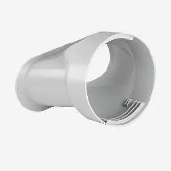 130 мм соединительная муфта для выхлопного шланга кондиционера для деталей кондиционера соединительная труба для выхлопного воздуховода CHINA