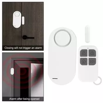 130DB Host Система охранной сигнализации для дверей и окон, беспроводной пульт дистанционного управления, электронный датчик двери, сигнализация, универсальный комплект защиты дома MC-02