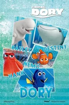 132 элемента пазл прозрачный стенд пазл В поисках Дори Дори и друзья маленький элемент