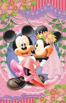 132 Piece Jigsaw Puzzle Clear Stand Puzzle Disney Precious Dream