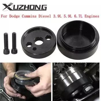 1338 Передняя крышка сальника коленчатого вала и 5046 инструмент для установки износной втулки коленчатого вала для дизельных двигателей Dodge Cummins объемом 3,9 л, 5,9 л, 6,7 л