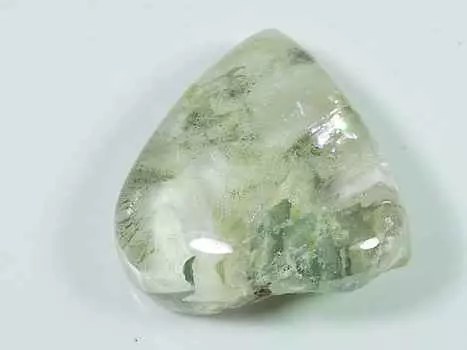 134Cts. Садовый кварцевый грушевидный кристалл кабошон россыпью драгоценный камень 35X40MM SK-3394