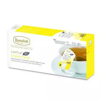 13661 Ronnefeld Leaf Cup Lemon Fresh 15 пакетиков чая