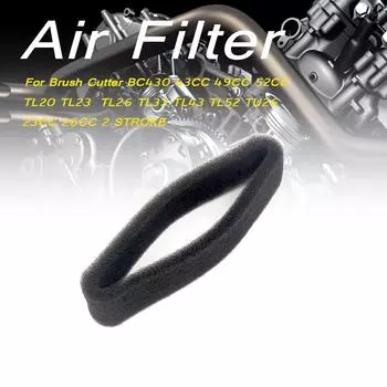 139 Воздушный фильтр Губка для кустореза Bc430 43Cc 49Cc 52Cc Tl20 Tl23 Tl26 Tl33 Tl43 Tl52 Tu26 23Cc 26Cc 2-тактный one size