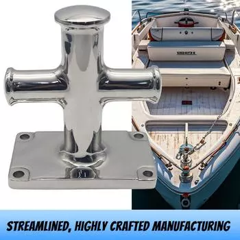 139x84x155 мм одинарный швартовный кнехт крестовая швартовная уточка с опорной плитой для лодки заменяет 1 шт. одинарный швартовный кнехт