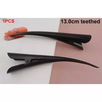 13.0см Черные простые металлические заколки-клювики для женских филигранных цветов большая заколка для волос Сердечки заколки для парикмахерского салона Золотистые