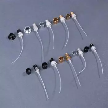 13/15 мм колпачок для бутылки мелкодисперсный распылитель для флакона используется для 15 мм байонетного типа алюминиевый распылитель для духов соответствующий наконечник Snap Pop Type as the picture