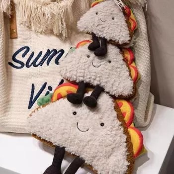 13/20/25 см милый мультяшный сэндвич плюшевая игрушка имитация хлеба подушка кукла девочка кукла спальня украшения подарок на день рождения 13cm