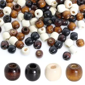 13/26/39 шт. деревянный материал ретро деревянные бусины мастерство бусины интервал бусины DIY браслет ожерелье серьги брелок цепочка для ног цепочка для телефона 13pcs