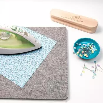 13,5x17 дюймов шерстяная гладильная доска легко нажимается утолщенная гладильная доска для ткани своими руками CN