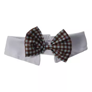 13,6*2,2 дюйма клетчатый винтажный ошейник из полиэстера для домашних животных плед искусственный галстук-бабочка безопасный кошачий ошейник для домашних животных