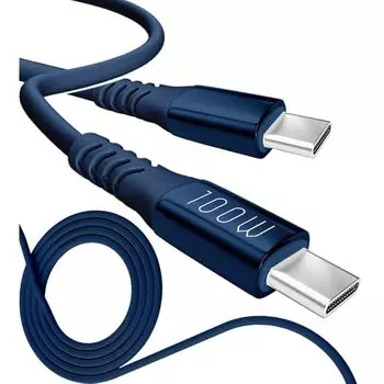 13 цветов 4 длины PD быстрый 15 Вт 60 Вт 100 Вт 100% силикон Сверхпрочный USB-A Type-C на Type-C [официальный представитель inklink в Японии] Зарядный кабель для iPhone