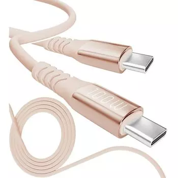 13 цветов 4 длины PD быстрый 15 Вт 60 Вт 100 Вт 100% силикон Сверхпрочный USB-A Type-C на Type-C [официальный представитель inklink в Японии] Зарядный кабель для iPhone