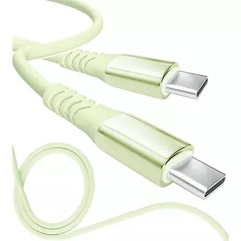 13 цветов 4 длины PD быстрый 15 Вт 60 Вт 100 Вт 100% силикон Сверхпрочный USB-A Type-C на Type-C [официальный представитель inklink в Японии] Зарядный кабель для iPhone