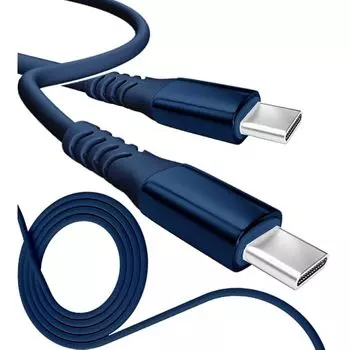 13 цветов 4 длины PD быстрый 15 Вт 60 Вт 100 Вт 100% силикон Сверхпрочный USB-A Type-C на Type-C [официальный представитель inklink в Японии] Зарядный кабель для iPhone