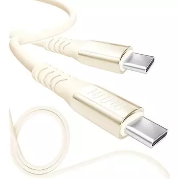 13 цветов 4 длины PD быстрый 15 Вт 60 Вт 100 Вт 100% силикон Сверхпрочный USB-A Type-C на Type-C [официальный представитель inklink в Японии] Зарядный кабель для iPhone