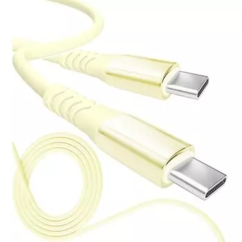 13 цветов 4 длины PD быстрый 15 Вт 60 Вт 100 Вт 100% силикон Сверхпрочный USB-A Type-C на Type-C [официальный представитель inklink в Японии] Зарядный кабель для iPhone