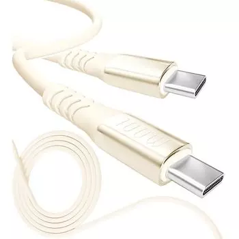 13 цветов 4 длины PD быстрый 15 Вт 60 Вт 100 Вт 100% силикон Сверхпрочный USB-A Type-C на Type-C [официальный представитель inklink в Японии] Зарядный кабель для iPhone