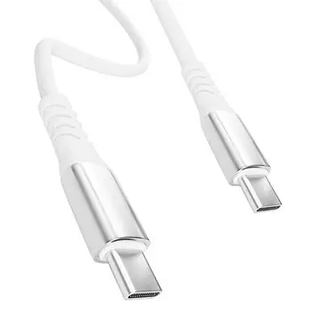 13 цветов 4 длины PD быстрый 15 Вт 60 Вт 100 Вт 100% силикон Сверхпрочный USB-A Type-C на Type-C [официальный представитель inklink в Японии] Зарядный кабель для iPhone