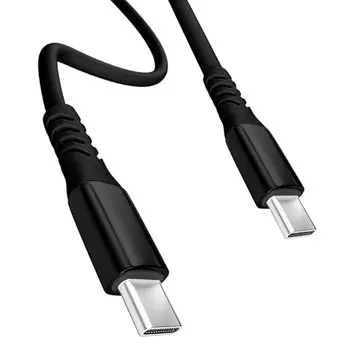 13 цветов 4 длины PD быстрый 15 Вт 60 Вт 100 Вт 100% силикон Сверхпрочный USB-A Type-C на Type-C [официальный представитель inklink в Японии] Зарядный кабель для iPhone