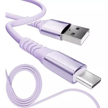 13 цветов 4 длины PD быстрый 15 Вт 60 Вт 100 Вт 100% силикон Сверхпрочный USB-A Type-C на Type-C [официальный представитель inklink в Японии] Зарядный кабель для iPhone