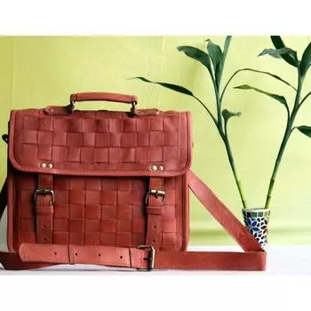 13-дюймовая кожаная сумка-мессенджер, чехол для ноутбука, офисный портфель, подарок для мужчин, потертая сумка через плечо для компьютера